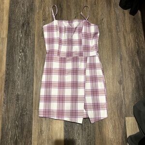 Plaid dress